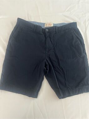Original penguin Men's Navy Cotton Chino Shorts